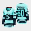 women kraken chris driedger ice blue 2022 special edition 2.0 breakaway player retro jersey