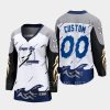 women lightning custom white 2022 special edition 2.0 breakaway retro jersey