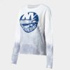 women new york islanders concepts sport gray white orchard tie dye long sleeve t shirt