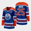 women oilers darnell nurse royal 2022 23 home premier breakaway player jersey