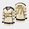 women penguins jeff carter cream 2023 winter classic player jersey