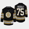 youth bruins alec regula black 2023 24 100th anniversary premier player jersey