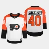 youth flyers cal petersen white 2023 24 away premier player jersey