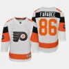 youth flyers joel farabee white 2024 nhl stadium series premier player jersey