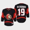 youth senators drake batherson black 2022 special edition 2.0 replica retro jersey