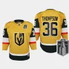 youth vgk logan thompson gold 2023 stanley cup final home premier jersey